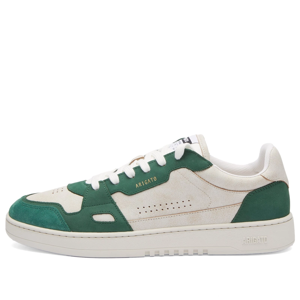 Axel Arigato Men's Dice Lo Sneaker White/Kale Green